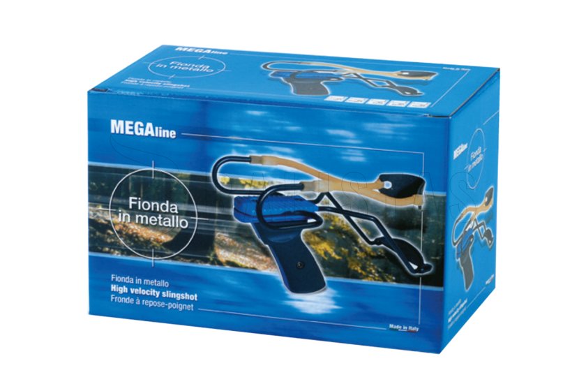 Schleuder Megaline Mirage mit Armstütze – gelb 2