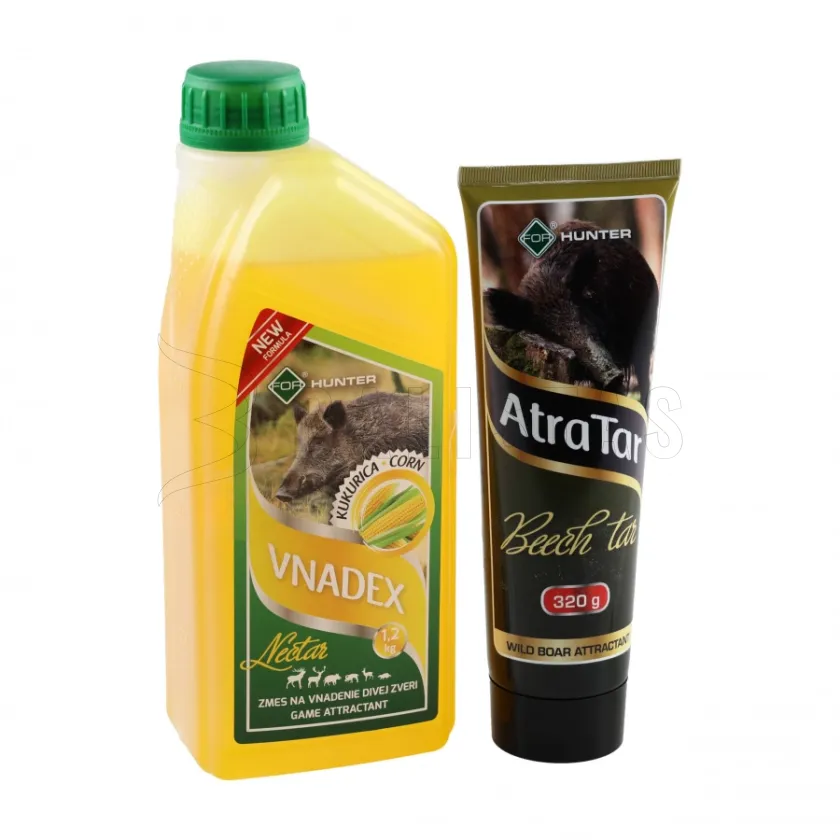 Lockmittel Vnadex Nectar 1.2kg Mais + 320 g Buchenholzteer AtraTar