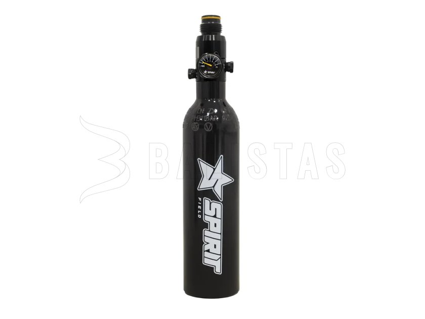 HPA Flasche Spirit Field 0.21l 200bar mit Regulator 850psi