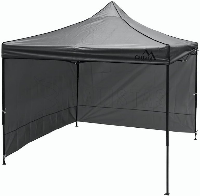 Seitenwände für Partyzelt 2X3m 210D grau wasserdicht Cattara 13344 5