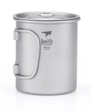 Titanbecher Keith mit Deckel 300ml 2