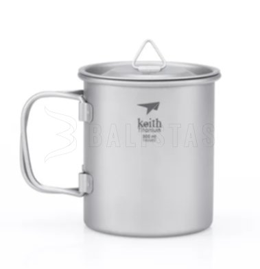 Titanbecher Keith mit Deckel 300ml 3