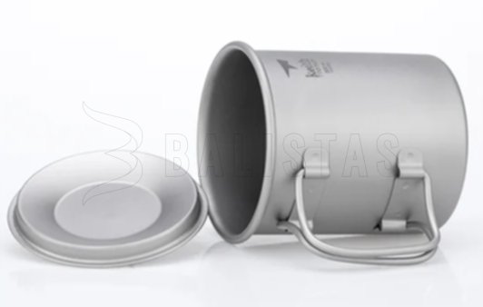 Titanbecher Keith mit Deckel 300ml 4