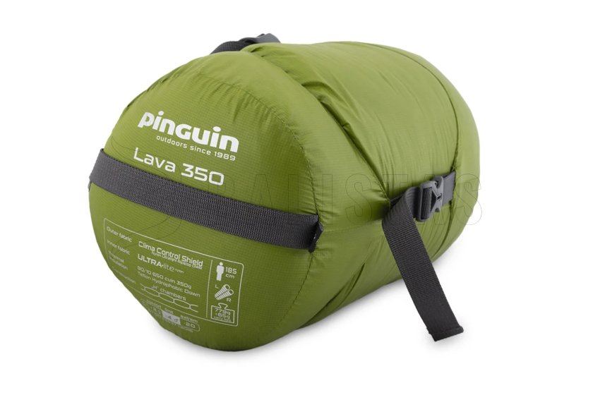 Schlafsack Pinguin Lava 350 175cm blau rechts 7