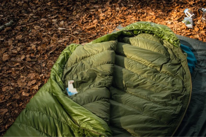 Schlafsack Pinguin Lava 350 175cm blau rechts 8