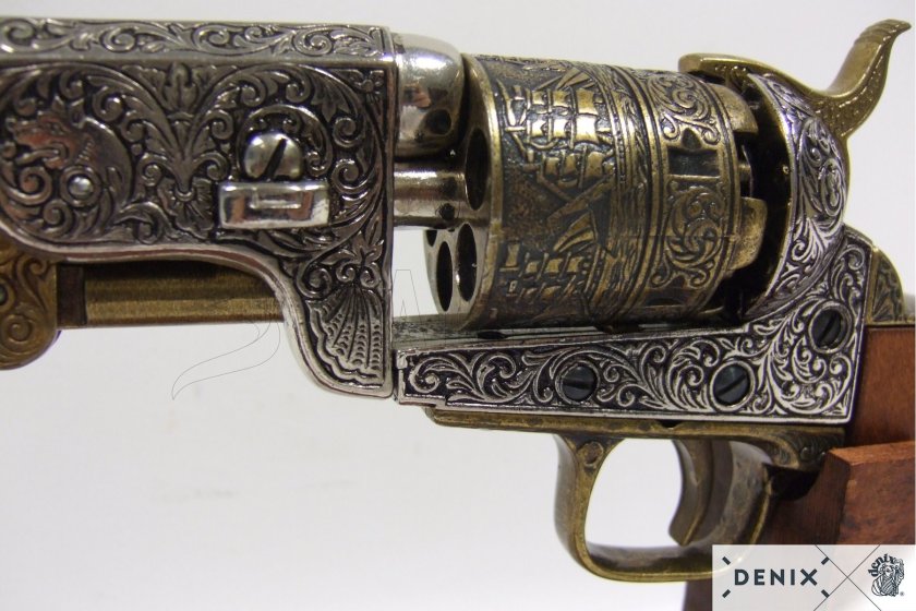 Replik Colt Navy 1851 – Messing 8
