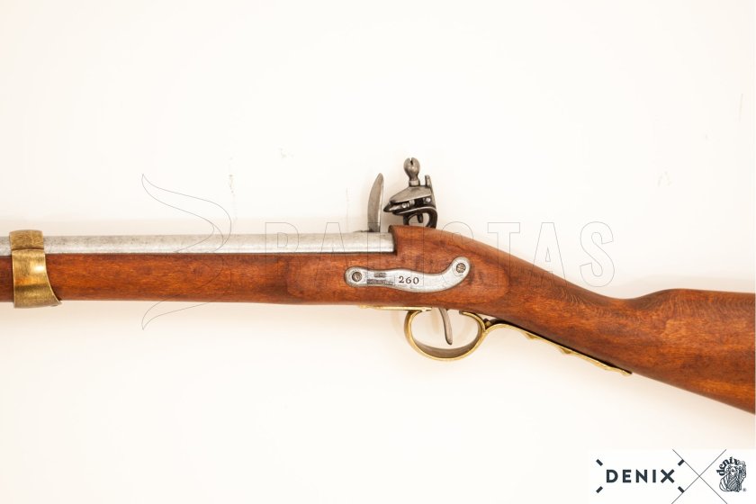 Replik Französisches Steinschlossgewehr mit Bajonett, 1806 6