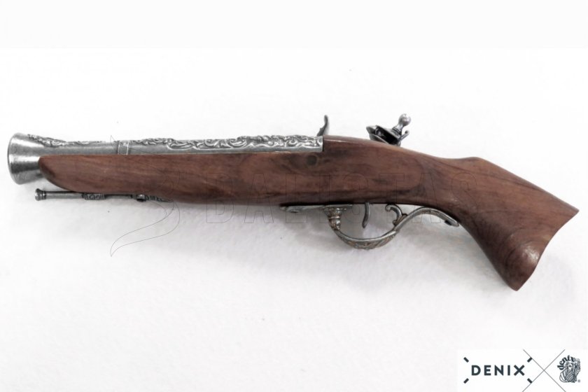 Replik Steinschlosspistole Blunderbuss, Österreich 18. Jahrhundert 8