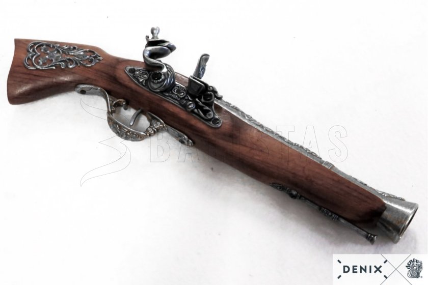 Replik Steinschlosspistole Blunderbuss, Österreich 18. Jahrhundert 6
