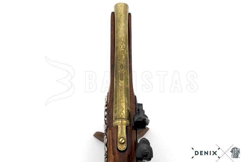 Replik einer Steinschlosspistole von General George Washington, England 18. Jh. 17