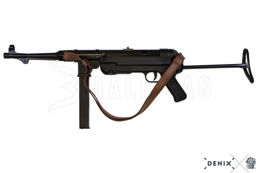 Replik MP40 mit Riemen, Deutschland 1940