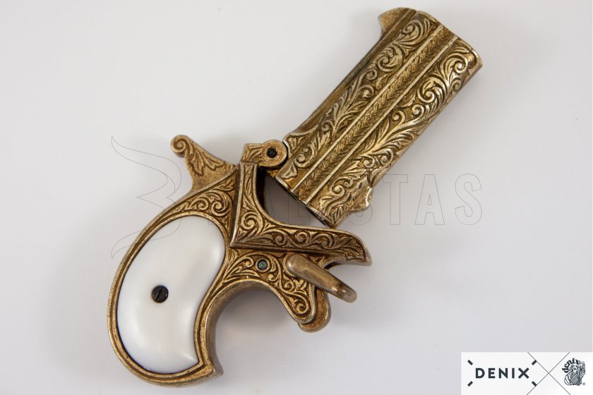 Replik eines doppelläufigen Derringers, USA 1866 7
