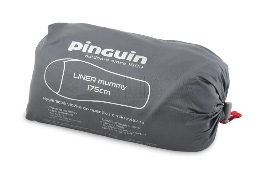 Schlafsack-Inlett Pinguin Liner Mummy 185cm 7