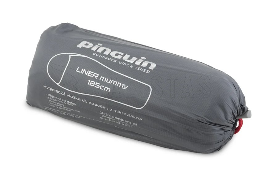 Schlafsack-Inlett Pinguin Liner Mummy 185cm 6
