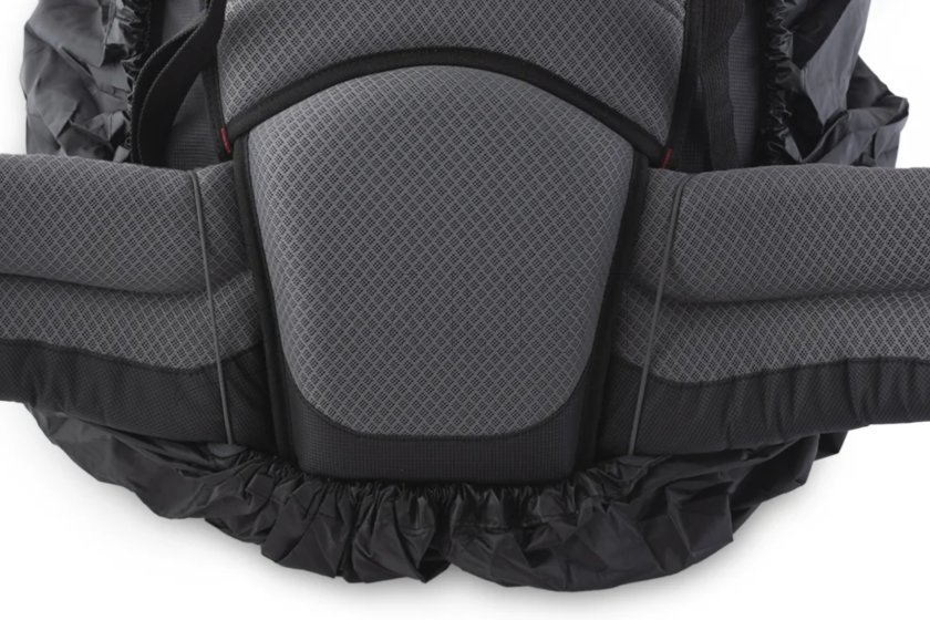 Rucksack-Regenhülle Pinguin Raincover M schwarz 6