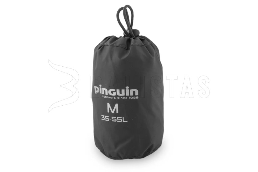 Rucksack-Regenhülle Pinguin Raincover M schwarz