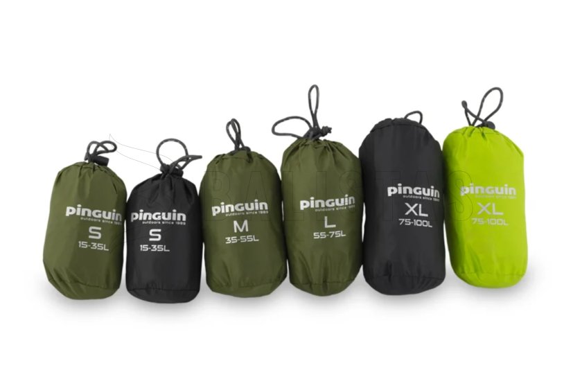Rucksack-Regenhülle Pinguin Raincover S khaki 7