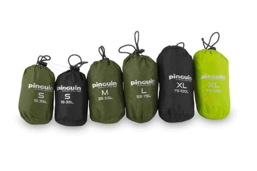Rucksack-Regenhülle Pinguin Raincover L lime 6
