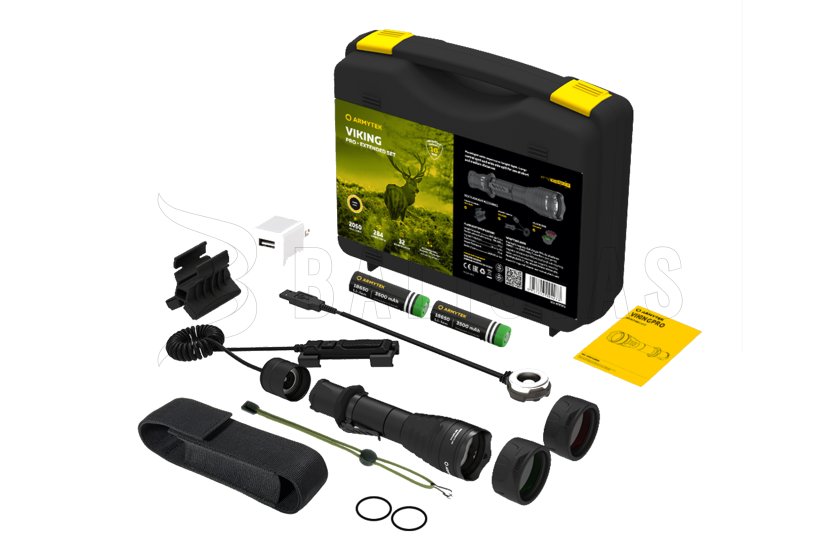 Taschenlampe Armytek Viking PRO Set warmweißes Licht 2