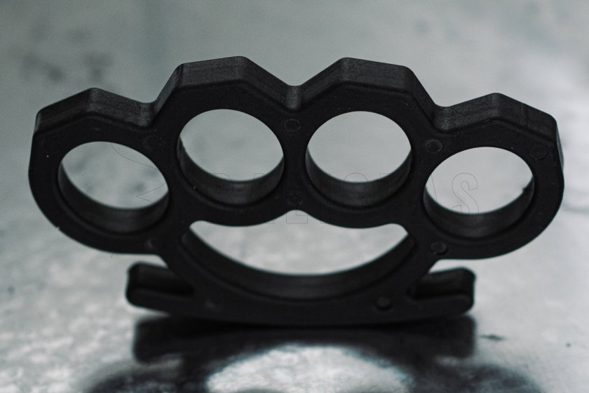 Schlagring klassisch Standard schwarz 3