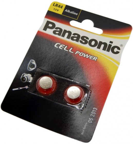 Batterie Panasonic LR-44 1,5V Alkaline 1Stk