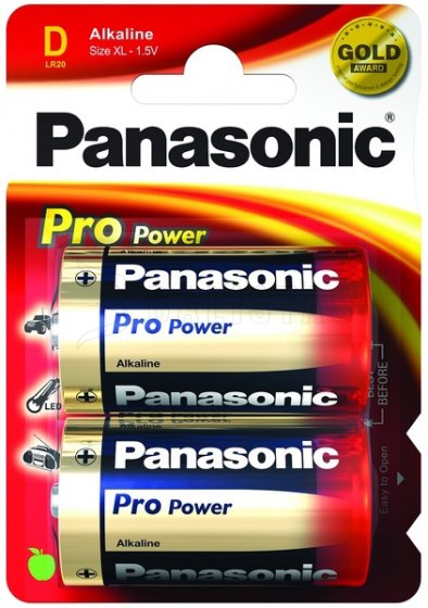 Batterie Panasonic LR20 1,5V Alkaline 1Stk