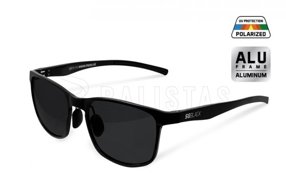 Polarisationsbrille Delphin SG BLACK schwarze Gläser