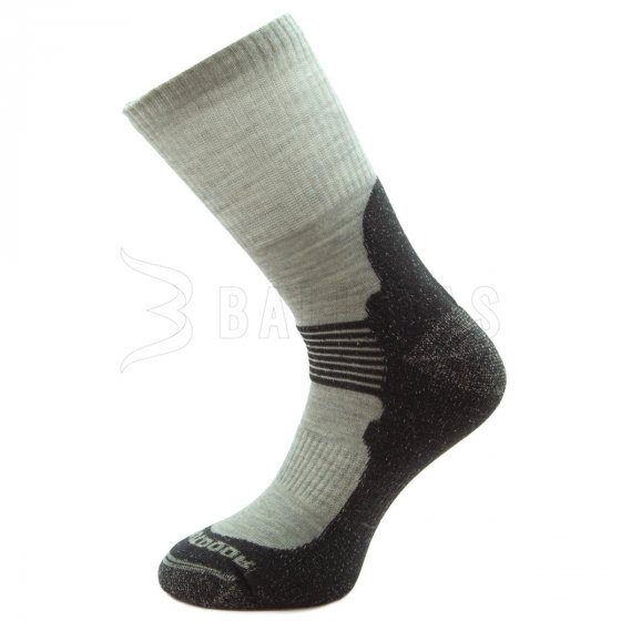 Socken Zulu Merino Men 39-42 grau