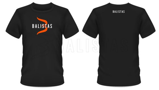 T-Shirt BALISTAS Core - Tee Black