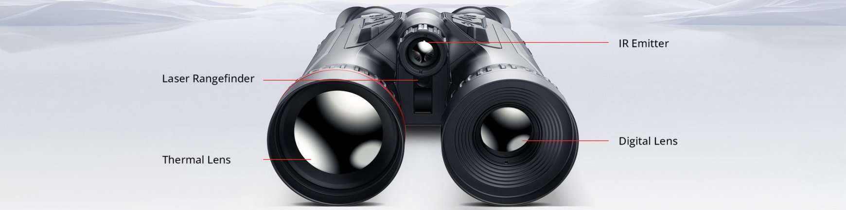 Multispektrální dalekohled Hikmicro Habrok Pro text 1