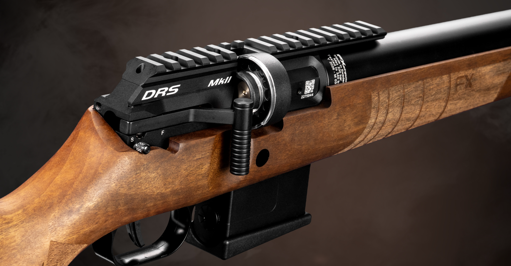 Luftgewehr FX DRS MKII Classic Walnut Text 2